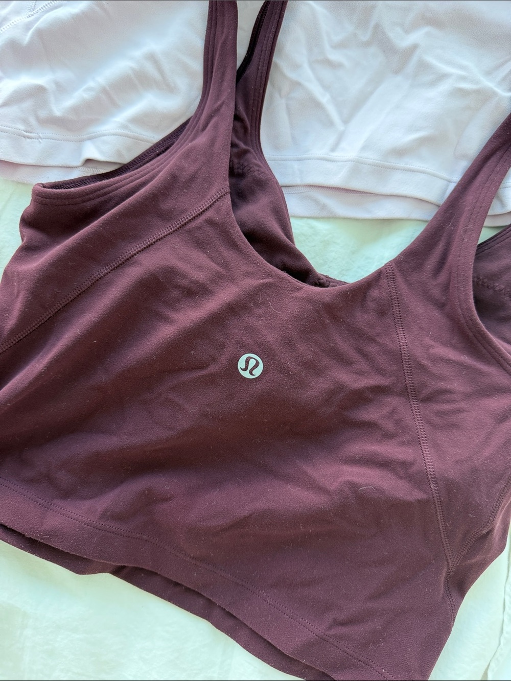 lululemon athletica align Tank Tops lot Light Blue, Lilac, Lavender, burgundy - Picture 4 of 6